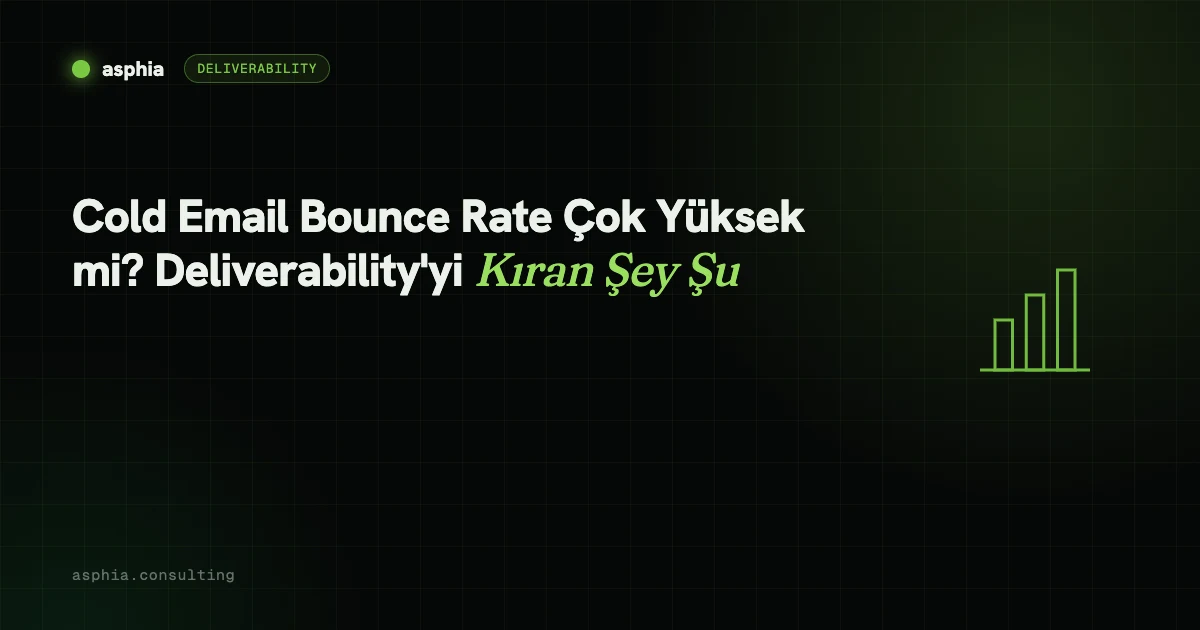 Cold Email Bounce Rate Nasıl Düşürülür?