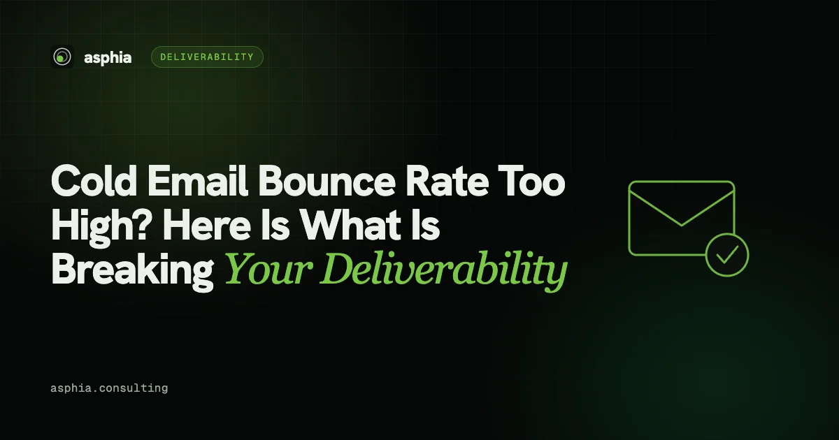 Cold Email Bounce Rate Too High? Find and Fix the Cause