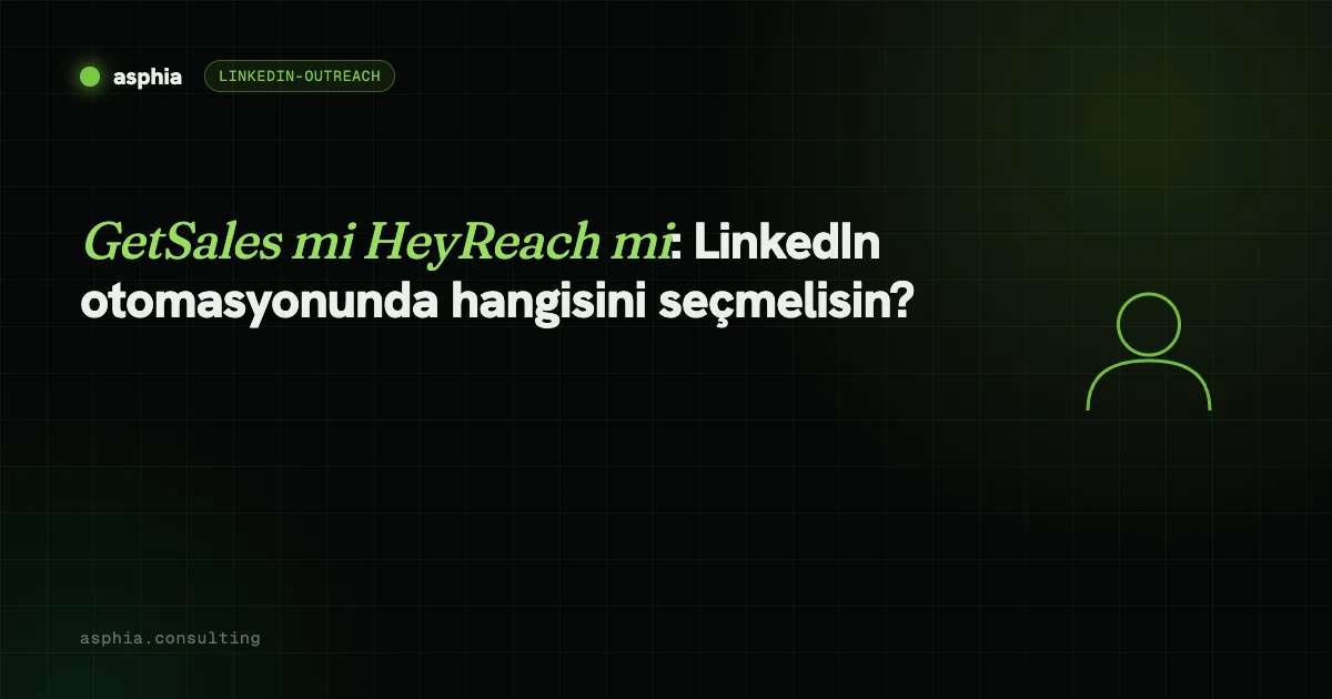 GetSales mi HeyReach mi: LinkedIn otomasyonunda hangisini seçmelisin?