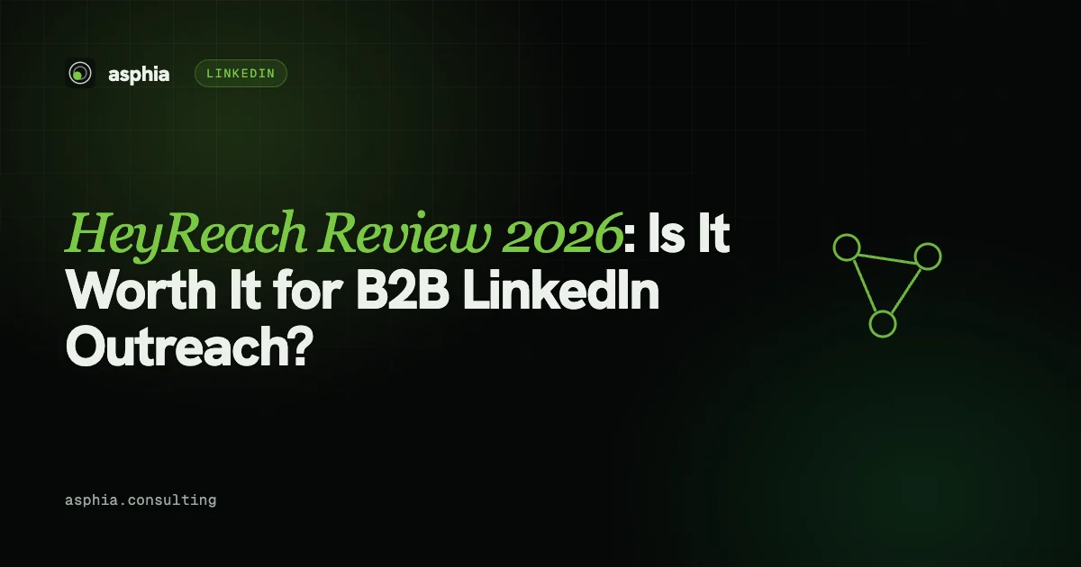 HeyReach Review 2026: Is It Worth It for B2B LinkedIn Outreach?