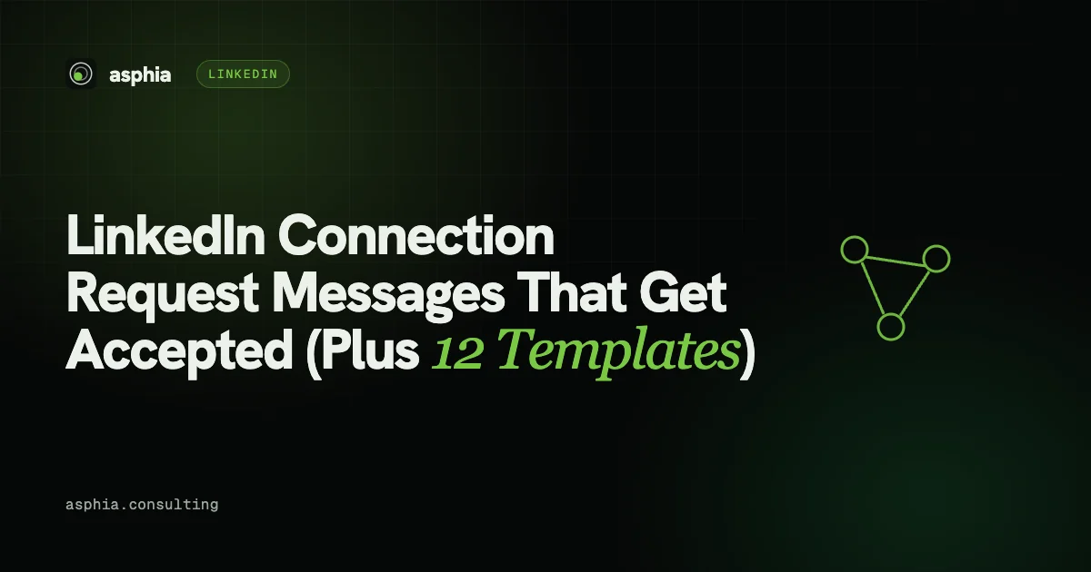 LinkedIn Connection Request Messages That Get Accepted (Plus 12 Templates)