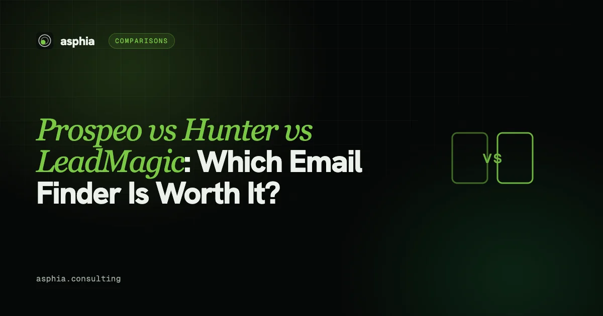 Prospeo vs Hunter vs LeadMagic: Which Email Finder Is Worth It?